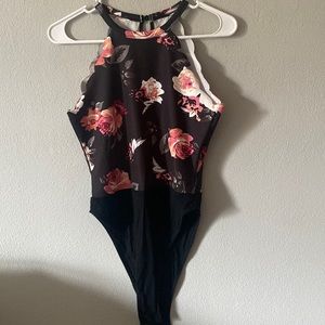 Floral bodysuit